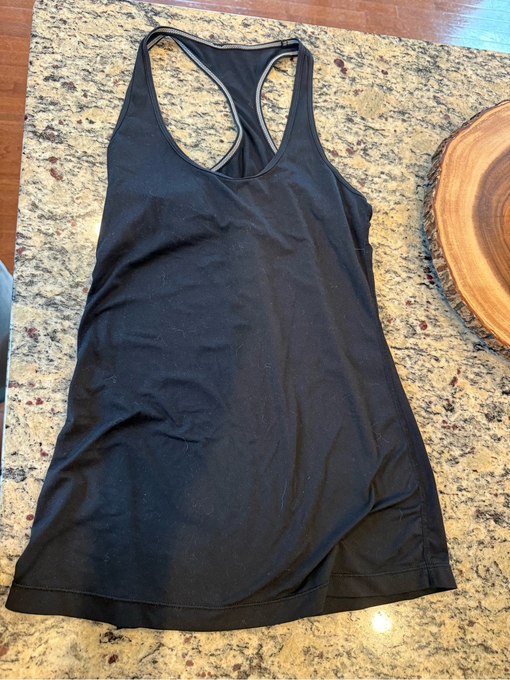Xersion Black Racerback Tank Top